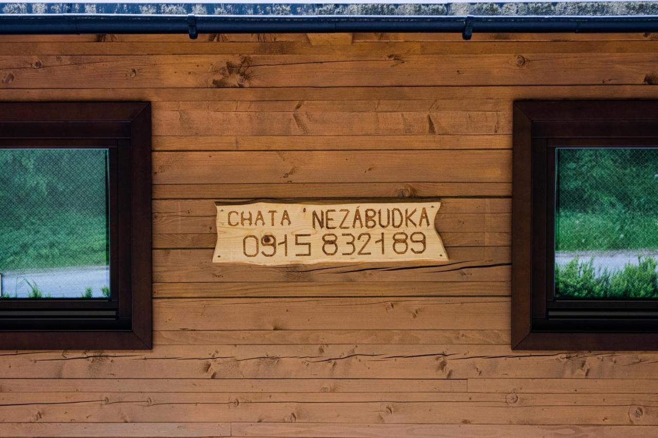 Chata Nezabudka Ощадніца Екстер'єр фото